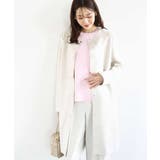 フェイクスウェードノーカラーコート/洗える | MK MICHEL KLEIN | 詳細画像10