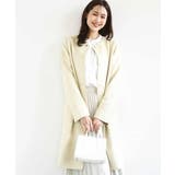 フェイクスウェードノーカラーコート/洗える | MK MICHEL KLEIN | 詳細画像18