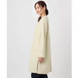 フェイクスウェードノーカラーコート/洗える | MK MICHEL KLEIN | 詳細画像23