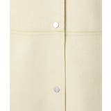 フェイクスウェードノーカラーコート/洗える | MK MICHEL KLEIN | 詳細画像4