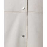 フェイクスウェードノーカラーコート/洗える | MK MICHEL KLEIN | 詳細画像7