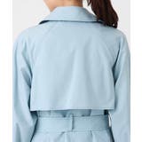 トレンチディティールロングコート/撥水/洗える | MK MICHEL KLEIN | 詳細画像17 