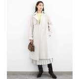 トレンチディティールロングコート/撥水/洗える | MK MICHEL KLEIN | 詳細画像7 