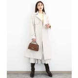 トレンチディティールロングコート/撥水/洗える | MK MICHEL KLEIN | 詳細画像8 