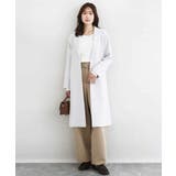 ライトダブルクロスチェスターコート/洗える | MK MICHEL KLEIN | 詳細画像2 