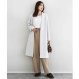 ライトダブルクロスチェスターコート/洗える | MK MICHEL KLEIN | 詳細画像4 