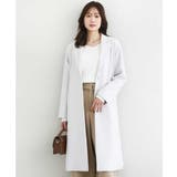 ライトグレー | ライトダブルクロスチェスターコート/洗える | MK MICHEL KLEIN