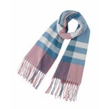 大判チェック柄ストール/洗える | MK MICHEL KLEIN | 詳細画像8 