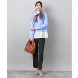 大判チェック柄ストール/洗える | MK MICHEL KLEIN | 詳細画像9 