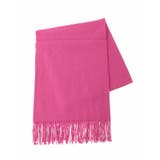 大判無地ストール/洗える | MK MICHEL KLEIN | 詳細画像2 