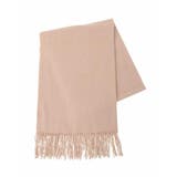 大判無地ストール/洗える | MK MICHEL KLEIN | 詳細画像9 