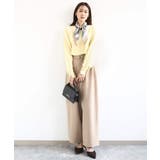 幾何柄スカーフ/洗える | MK MICHEL KLEIN | 詳細画像13 