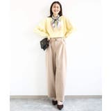 幾何柄スカーフ/洗える | MK MICHEL KLEIN | 詳細画像14 