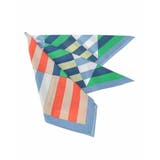 幾何柄スカーフ/洗える | MK MICHEL KLEIN | 詳細画像2 