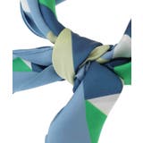 幾何柄スカーフ/洗える | MK MICHEL KLEIN | 詳細画像7 