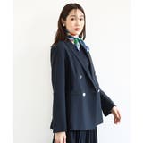 幾何柄スカーフ/洗える | MK MICHEL KLEIN | 詳細画像8 