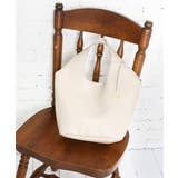 [A4収納可]リングチャーム付きトートバッグ | MK MICHEL KLEIN | 詳細画像1 