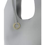 [A4収納可]リングチャーム付きトートバッグ | MK MICHEL KLEIN | 詳細画像3 