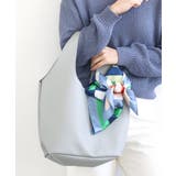 ライトグレー | [A4収納可]リングチャーム付きトートバッグ | MK MICHEL KLEIN