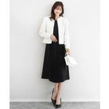 サテンジョーゼット プリーツワンピース/洗える | MK MICHEL KLEIN | 詳細画像10