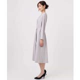 サテンジョーゼット プリーツワンピース/洗える | MK MICHEL KLEIN | 詳細画像19