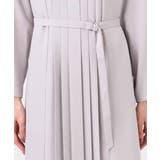 サテンジョーゼット プリーツワンピース/洗える | MK MICHEL KLEIN | 詳細画像24