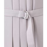 サテンジョーゼット プリーツワンピース/洗える | MK MICHEL KLEIN | 詳細画像25