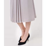 サテンジョーゼット プリーツワンピース/洗える | MK MICHEL KLEIN | 詳細画像26