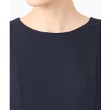 サテンジョーゼット サイドベルトワンピース/洗える | MK MICHEL KLEIN | 詳細画像13