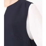 バックフリルデザイン ジャンパースカート/洗える | MK MICHEL KLEIN | 詳細画像12