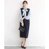 バックフリルデザイン ジャンパースカート/洗える | MK MICHEL KLEIN | 詳細画像4