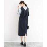 バックフリルデザイン ジャンパースカート/洗える | MK MICHEL KLEIN | 詳細画像5