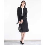 メランジ調セミフレアースカート/セットアップ対応/洗える | MK MICHEL KLEIN | 詳細画像3 