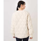 ノーカラーミドル丈ダウンコート | MK MICHEL KLEIN | 詳細画像12 