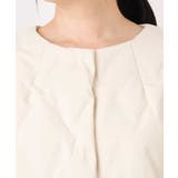 ノーカラーミドル丈ダウンコート | MK MICHEL KLEIN | 詳細画像13 