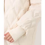 ノーカラーミドル丈ダウンコート | MK MICHEL KLEIN | 詳細画像14 