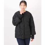 ノーカラーミドル丈ダウンコート | MK MICHEL KLEIN | 詳細画像19 