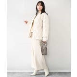 ノーカラーミドル丈ダウンコート | MK MICHEL KLEIN | 詳細画像9 