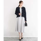 スムースダンボール タックワンピース/洗える | MK MICHEL KLEIN | 詳細画像16