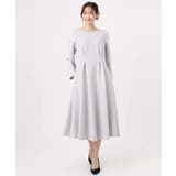 スムースダンボール タックワンピース/洗える | MK MICHEL KLEIN | 詳細画像17