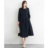 スムースダンボール タックワンピース/洗える | MK MICHEL KLEIN | 詳細画像8