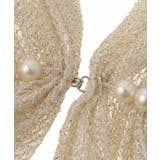 ラメラッセルパール調モチーフストール | a.v.v【WOMEN】 | 詳細画像5 