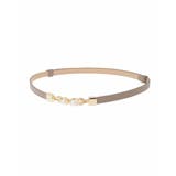 アイボリー | パール調ビットベルト | a.v.v【WOMEN】