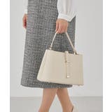 アイボリー | ビット調ハンドバッグ | a.v.v【WOMEN】