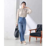 フリルネックボウタイブラウス | a.v.v【WOMEN】 | 詳細画像19 