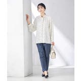 フリルネックボウタイブラウス | a.v.v【WOMEN】 | 詳細画像7 