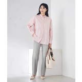 バックタックデザインシャツ | a.v.v【WOMEN】 | 詳細画像4 