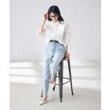 バックタックデザインシャツ | a.v.v【WOMEN】 | 詳細画像59 