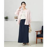 バックタックデザインシャツ | a.v.v【WOMEN】 | 詳細画像9 