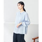 【前後2WAY】レイヤード風サテンブラウス | a.v.v【WOMEN】 | 詳細画像16 